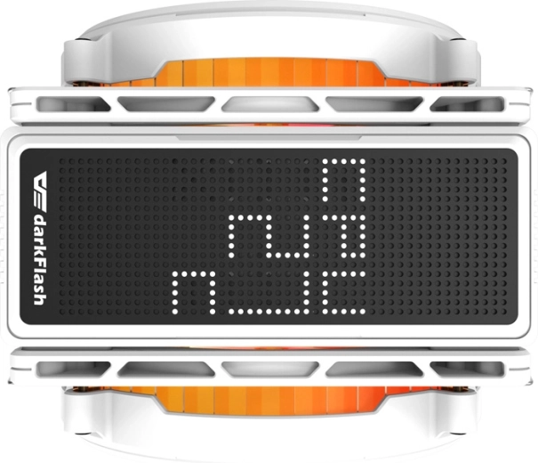 Wyświetlacz LED z temperaturą w czasie rzeczywistym