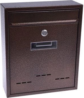 Skrzynka pocztowa RADIM M miedź antyk 260 × 310 × 90 mm