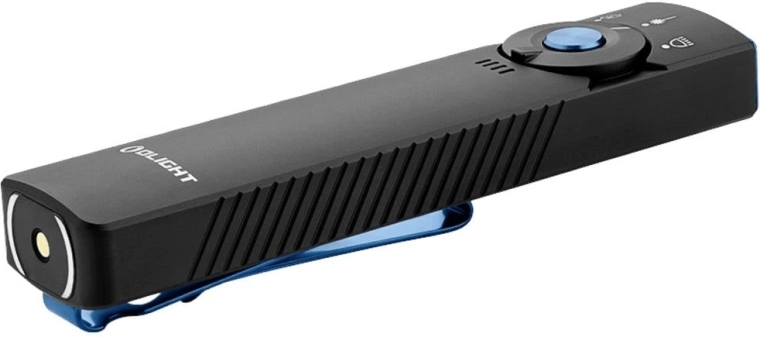 Olight Arkfeld Pro wielofunkcyjna latarka EDC ze światłem UV i zielonym laserem