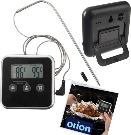 Wytrzymała sonda nierdzewna i długi przewód