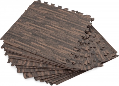 Piankowe podkładki pod basen wzór drewniany 50x50cm 12 szt. BESTWAY