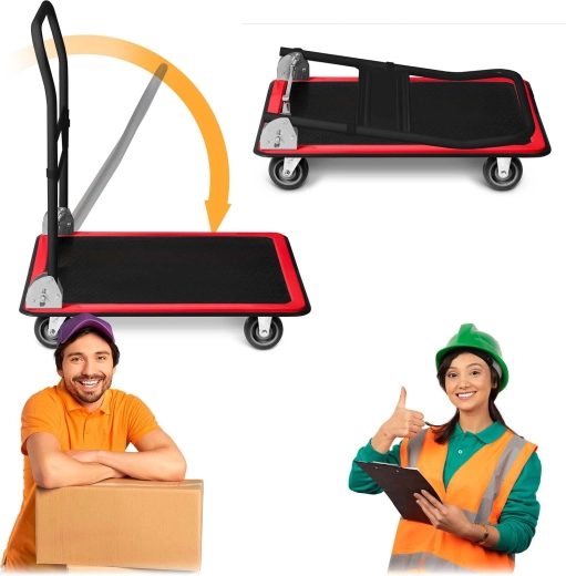 Składany uchwyt i łatwe manewrowanie