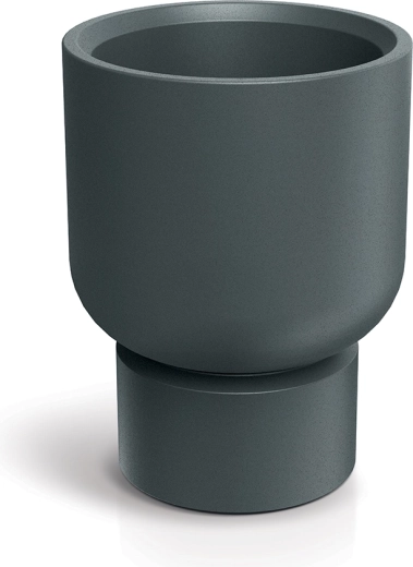Donica Molta Base Round Midl 40 cm grafitowa