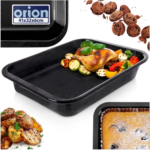 Wysokie brzegi dla bezpiecznego pieczenia