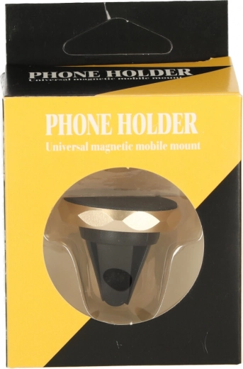 Magnetyczny uchwyt samochodowy na kratkę wentylacyjną – Złoty