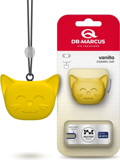 Dr. Marcus Cosmic Cat odświeżacz powietrza do samochodu Vanilla
