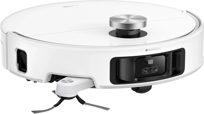 Biały robot sprzątający z mopem MOVA V70 Ultra Pure