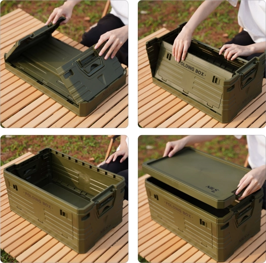 Składana konstrukcja oszczędza miejsce