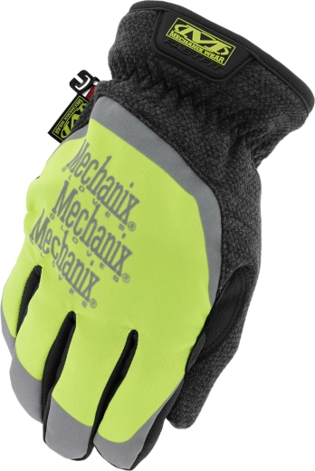 Mechanix ColdWork FastFit Hi‑Viz zimowe rękawice robocze L
