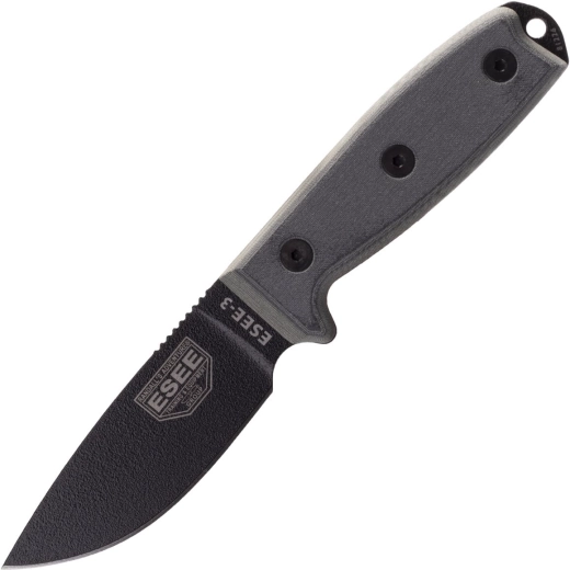 ESEE model 3 – wszechstronny nóż outdoorowy z pochewką Kydex Coyote