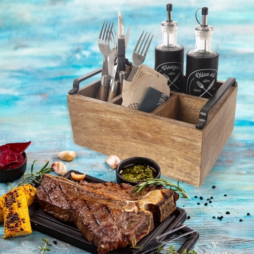 Łatwe przenoszenie dzięki metalowym uchwytom