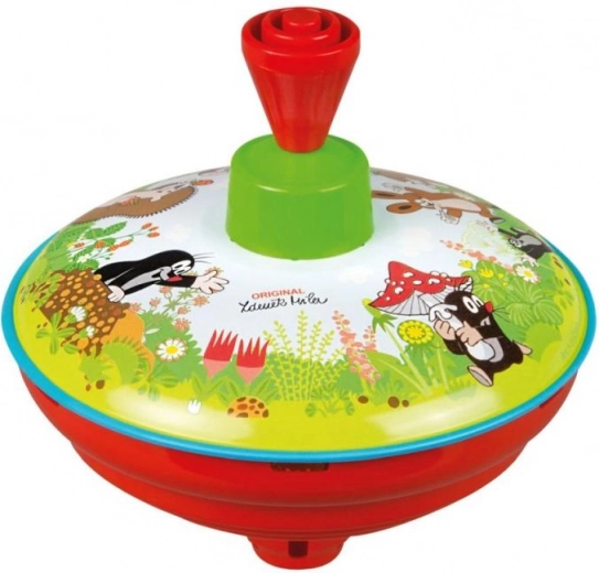 Kręcąca się kaczka Krecik z metalowym/plastikowym designem