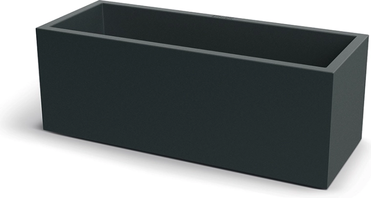 Donica CUBLA CASE 98 cm ciemnoszara