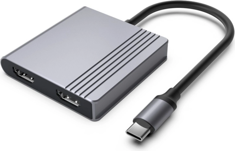 Adapter USB‑C 3 w 1 z HDMI, USB i Power Delivery, gwiezdna szarość