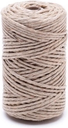 Naturalny sznurek lniany 80 m, 100 g
