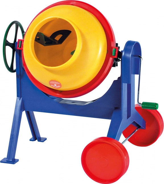 Lena dziecięca betoniarka do piasku – plastikowa, w pełni funkcjonalna betoniarka