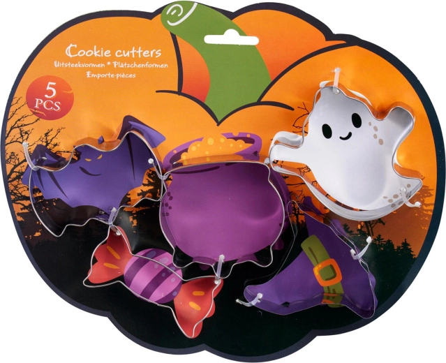 5 halloweenowych motywów w jednym zestawie