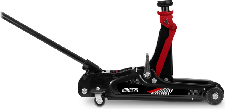 Łatwa obsługa dzięki kółkom 360° i długiej dźwigni