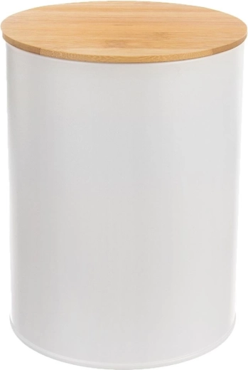 Wytrzymały metalowy korpus w białym kolorze