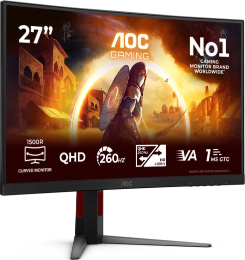 260 Hz i 1 ms dla ekstremalnie płynnej wydajności w grach