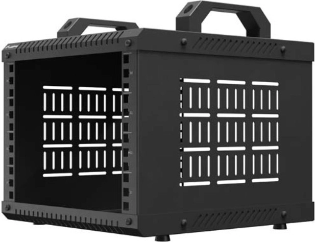 Otwarty rack 10" 4U 280 × 300 mm czarny Lanberg - 1 szt.