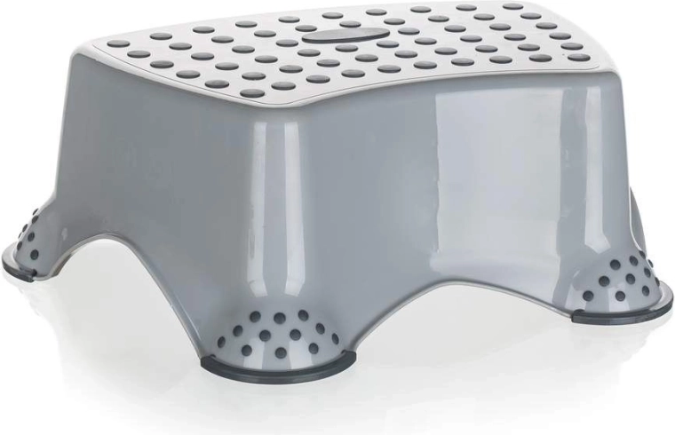 Antypoślizgowy plastikowy stołek (stopień) 40,5 × 28,5 × 14 cm