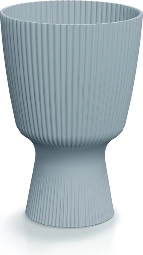 Doniczka Milly Round 18,8 cm jasnoszara