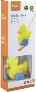 Drewniana pchacz zabawka Kaczuszka Viga