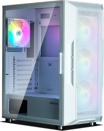 Biała obudowa komputerowa I3 Neo ATX Mid Tower RGB