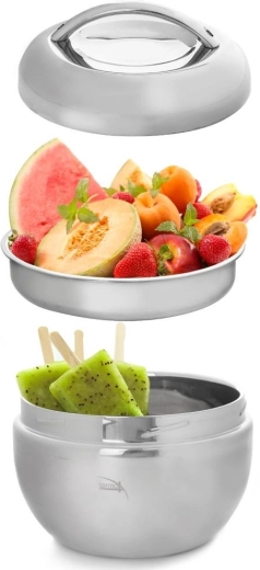 Podwójne ścianki dla dłuższego utrzymania temperatury