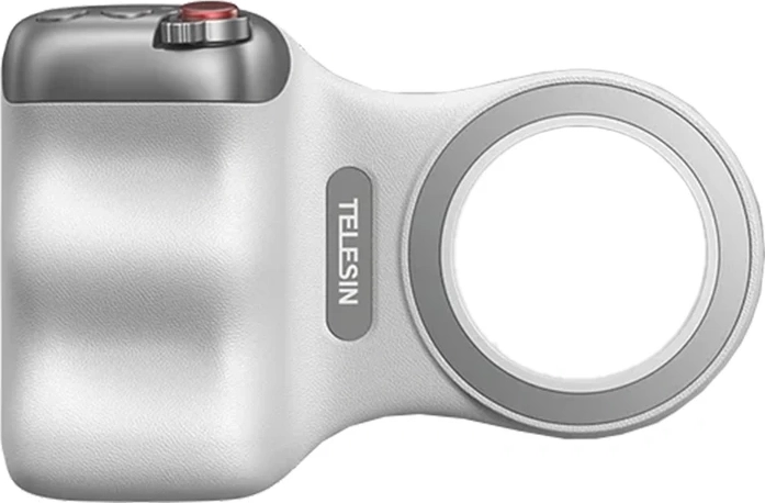 Telesin magnetyczny uchwyt MagSafe Fun Shot Grip2 biały