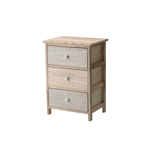 Komoda LUIZA z 3 szufladami 40 × 29 × 58 cm