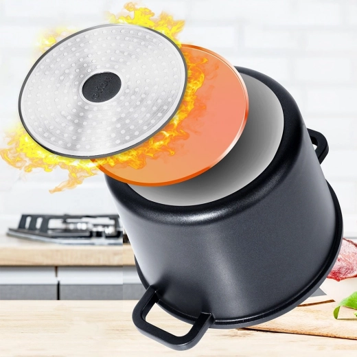 Szybkie i równomierne nagrzewanie na wszystkich kuchenkach