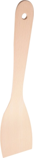 Drewniana łopatka kuchenna z zaokrągloną rączką 32 cm