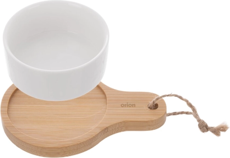 Stabilne osadzenie miseczki w tacce