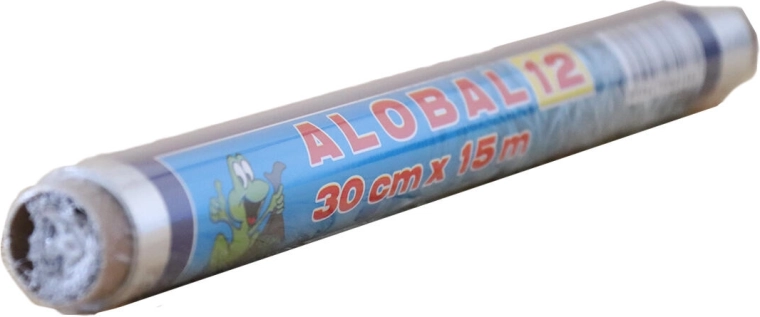 Folia aluminiowa 15 m x 30 cm, 12 µ