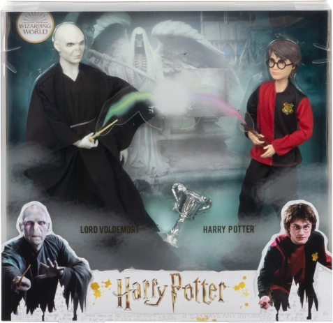 Zestaw lalek HARRY POTTER i Lord Voldemort z Pucharem Turnieju Trójmagicznego