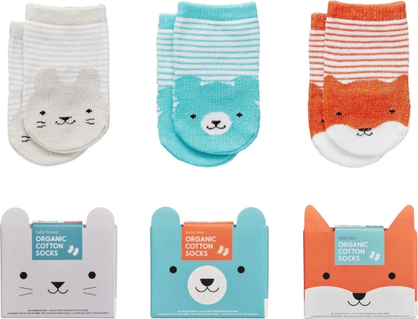 Dziecięce skarpety z bio bawełny Misio od Petit Collage