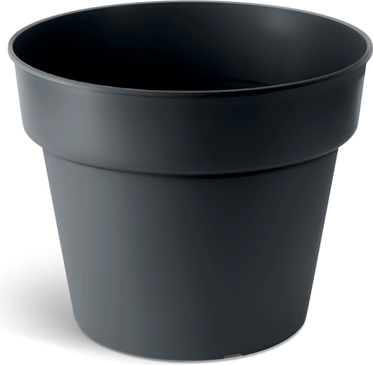 Doniczka PLANTI 23,5 cm czarna matowa