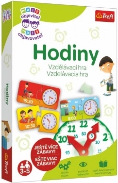 Edukacyjna gra mały odkrywca: zegar