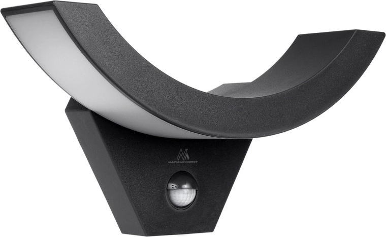 Zewnętrzna LED lampa ścienna z czujnikiem PIR