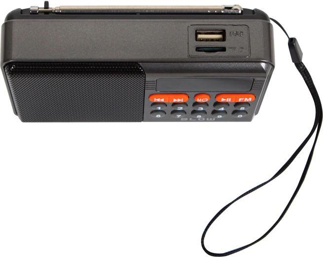 Czysty odbiór FM dzięki teleskopowej antenie