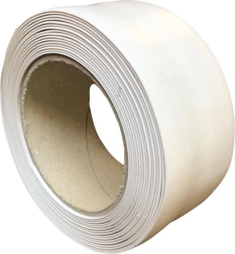 Samoprzylepna listwa podłogowa PVC 52 mm × 5 m biała