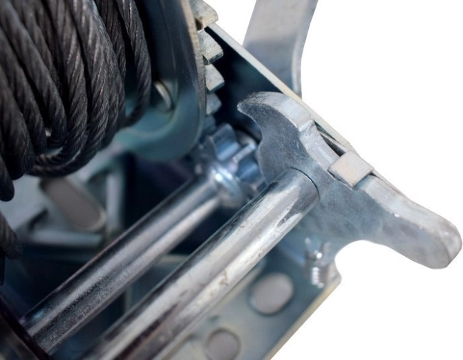 Bezpieczny mechanizm zapadkowy