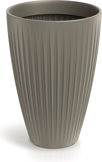 Donica Latia Round High 40 cm mocca