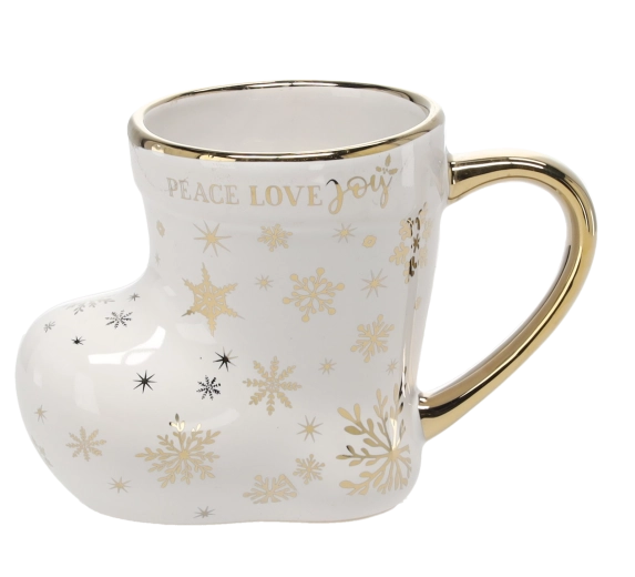 Delikatna porcelanowa glazura i złote detale