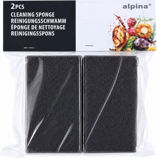 Gąbka do grilla 12,5 × 7 × 4,5 cm - 2 szt.