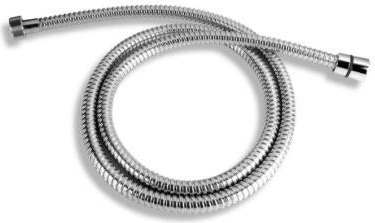 Wąż prysznicowy 200 cm, podwójnie skręcany, chrom