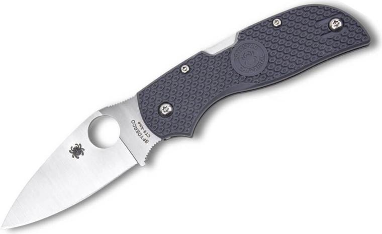 Spyderco Chaparral Lightweight szary nóż składany 7,1 cm, FRN