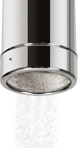 Delikatne i równomierne posypywanie bez grudek